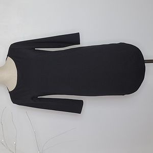 Gap Boat Neck Black Dress SZ XS